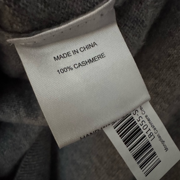 Quince Heather Gray Crewneck Sweater - Picture 5 of 8